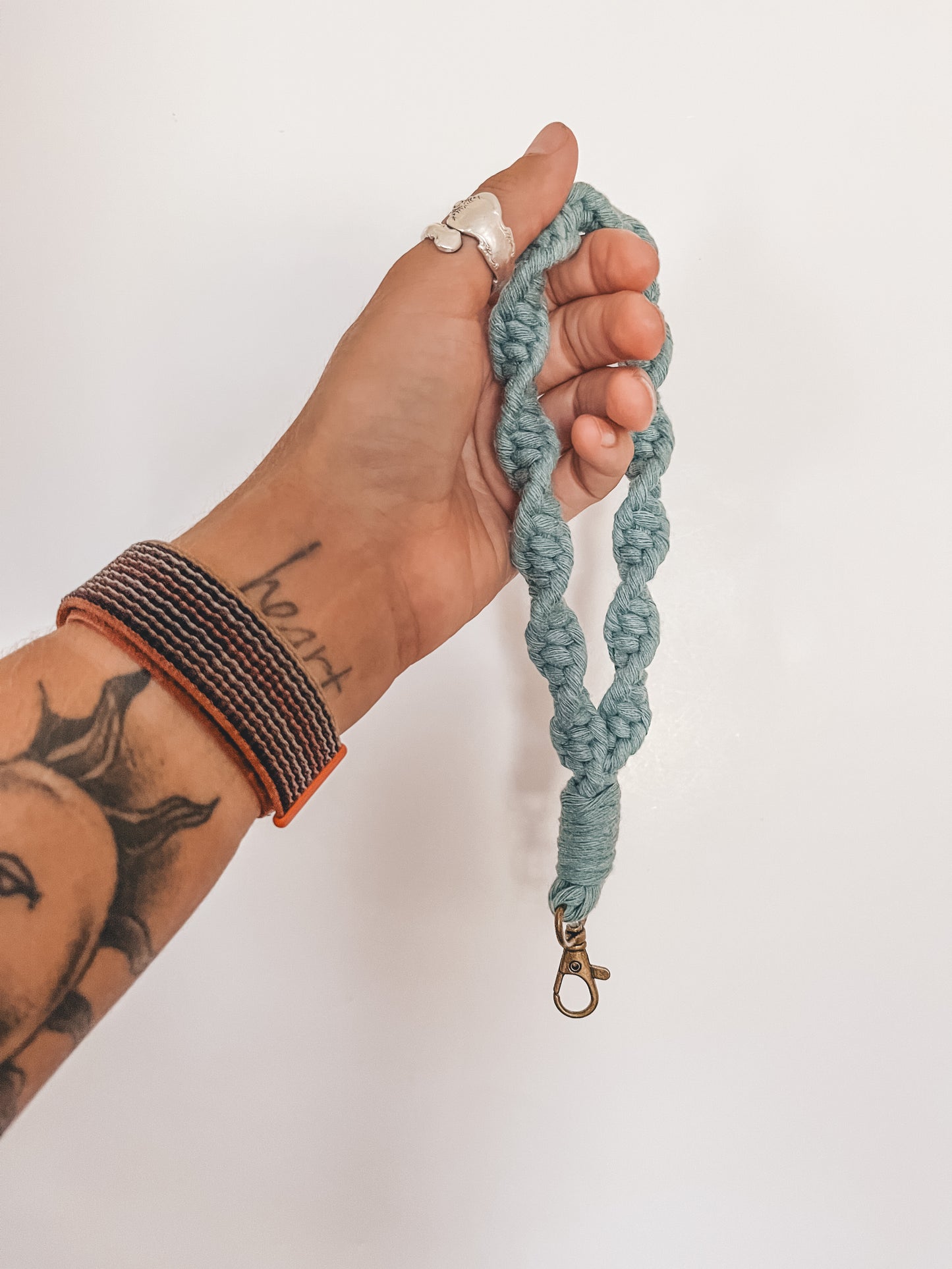 Wristlet keychain