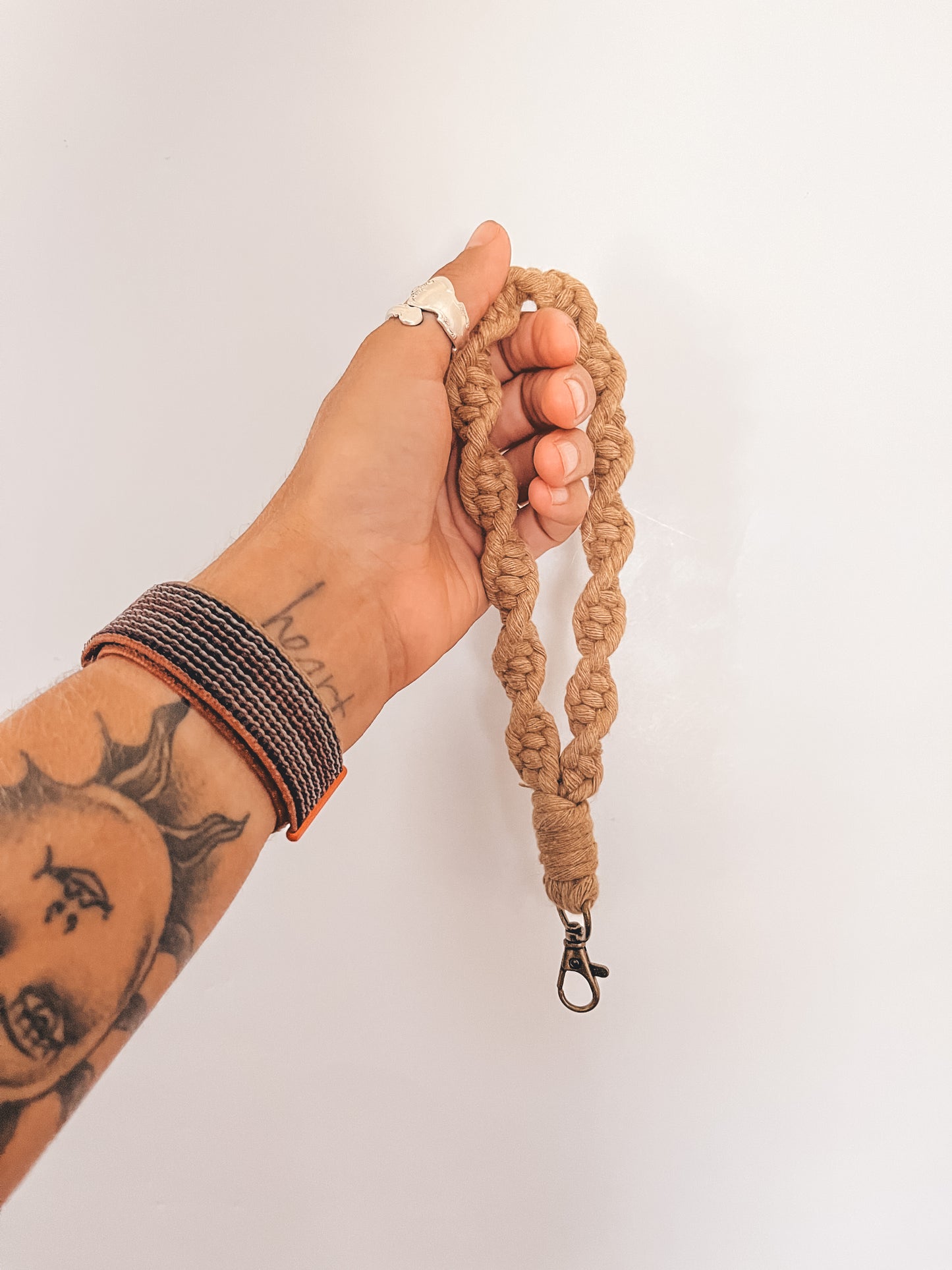 Wristlet keychain