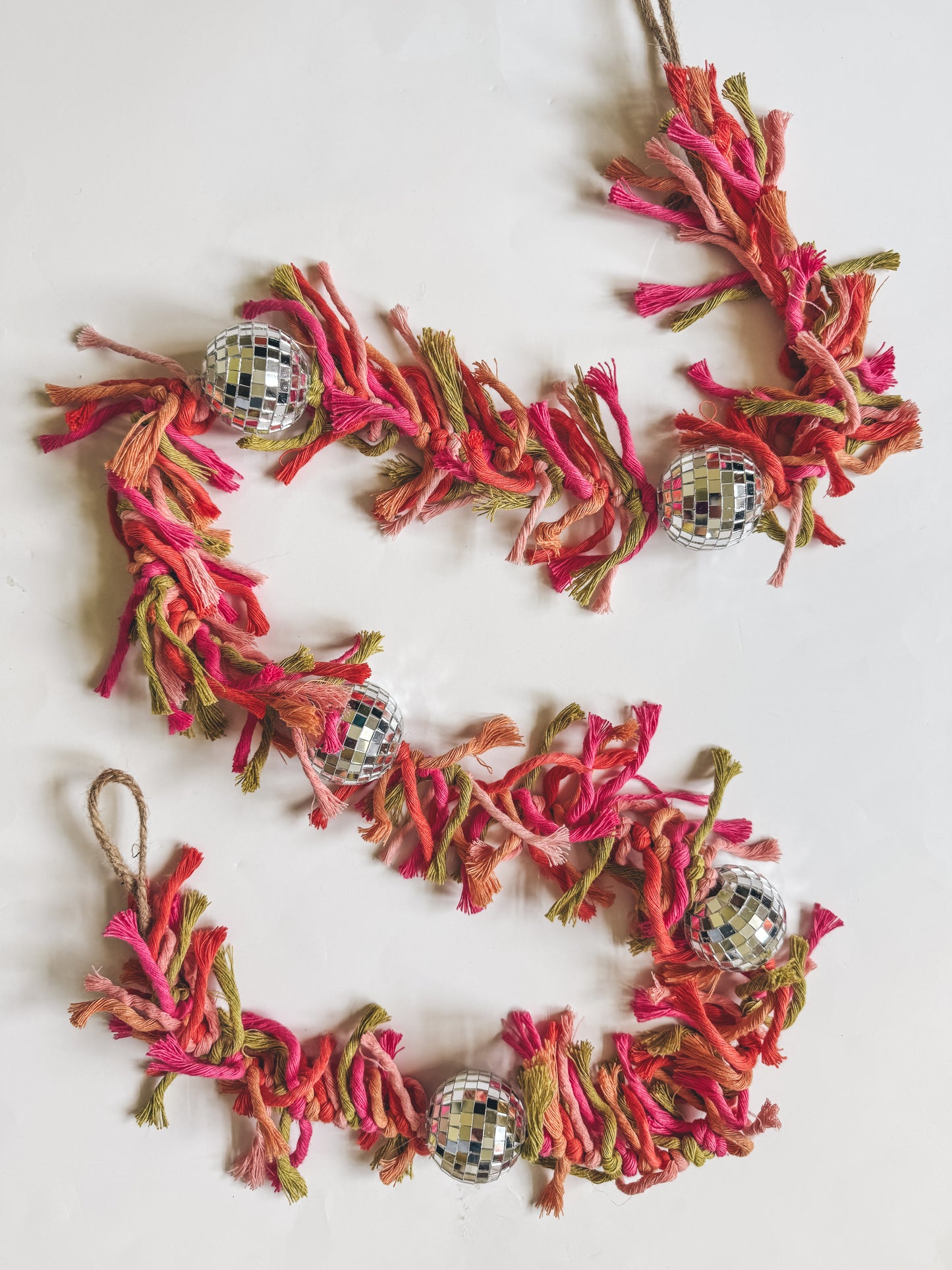 disco scrap garland
