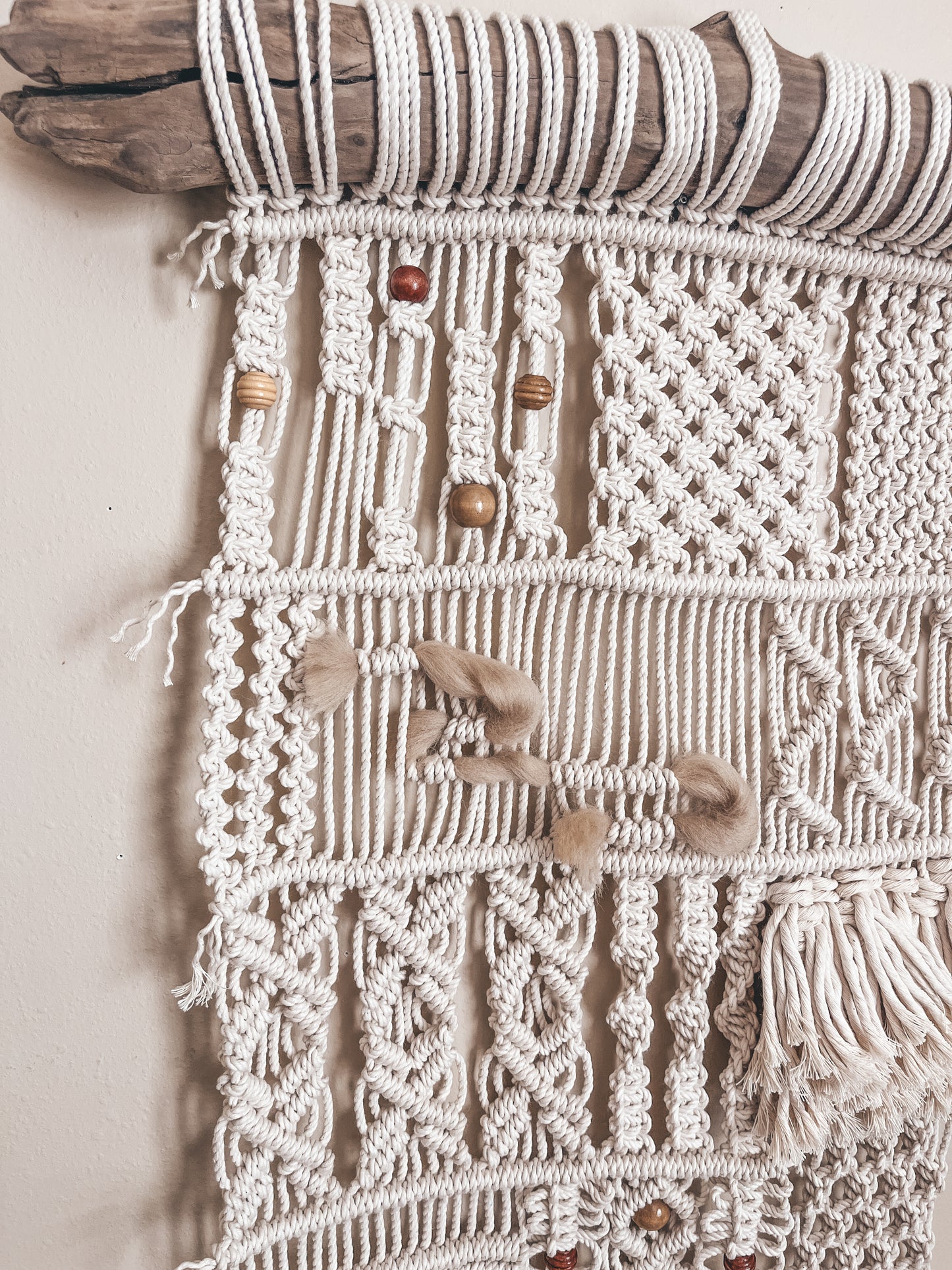 Textured Vintage Wall Hanging