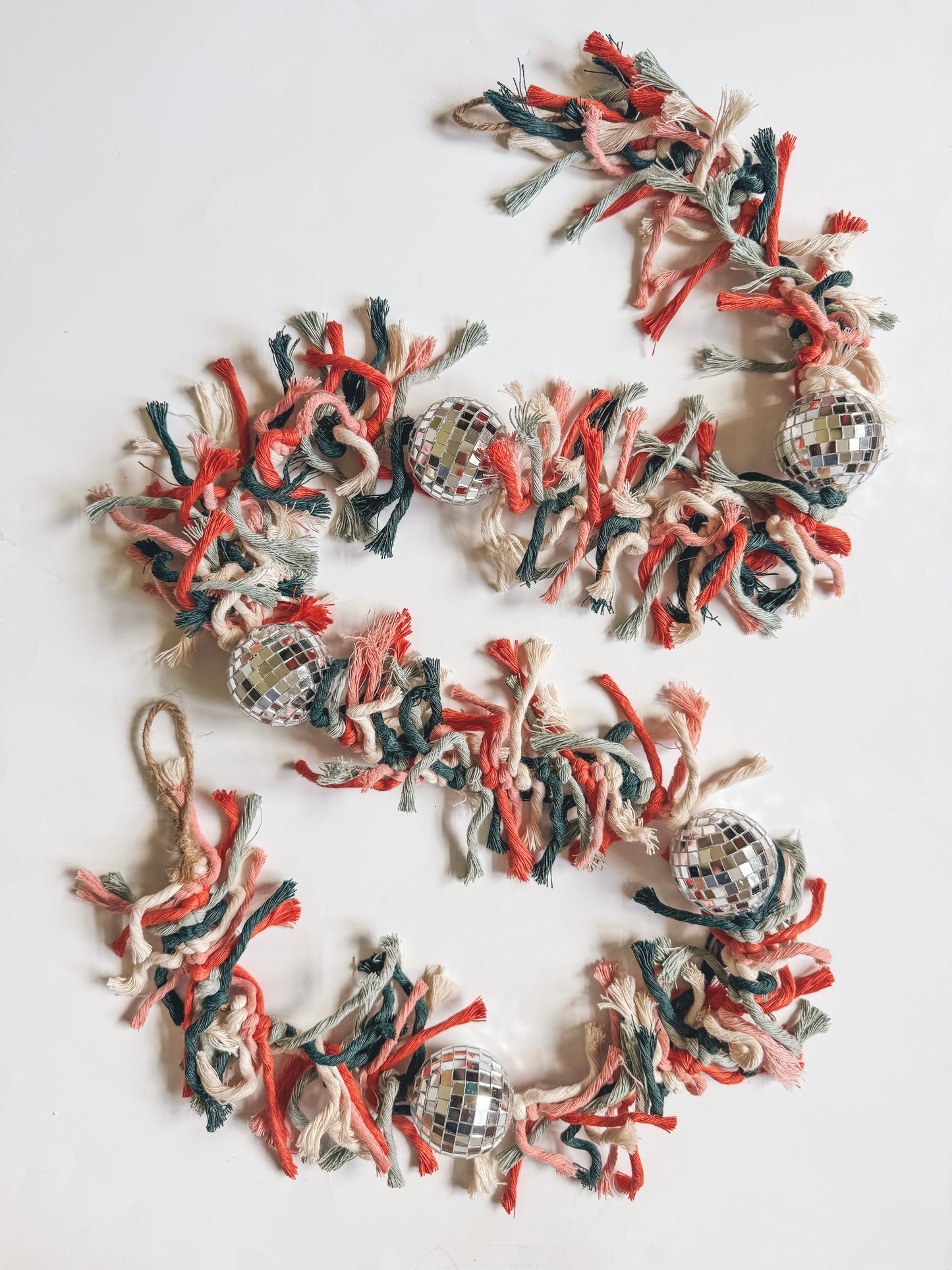 disco scrap garland