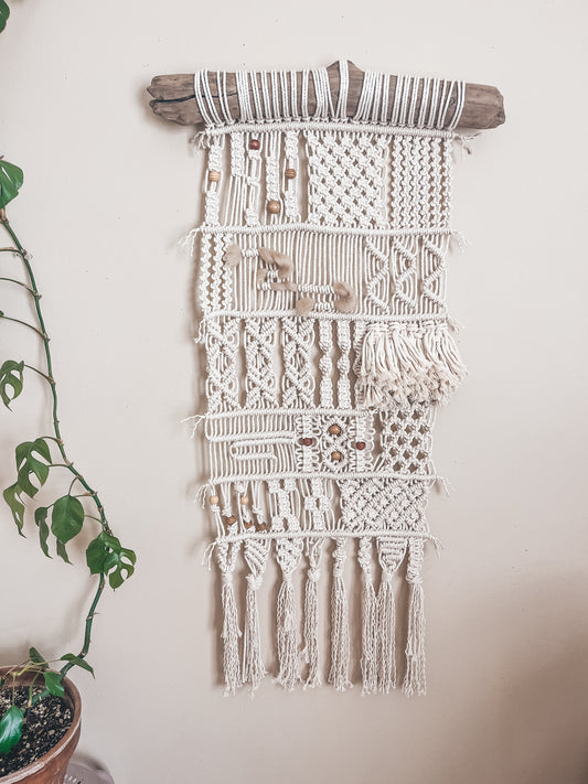 Textured Vintage Wall Hanging