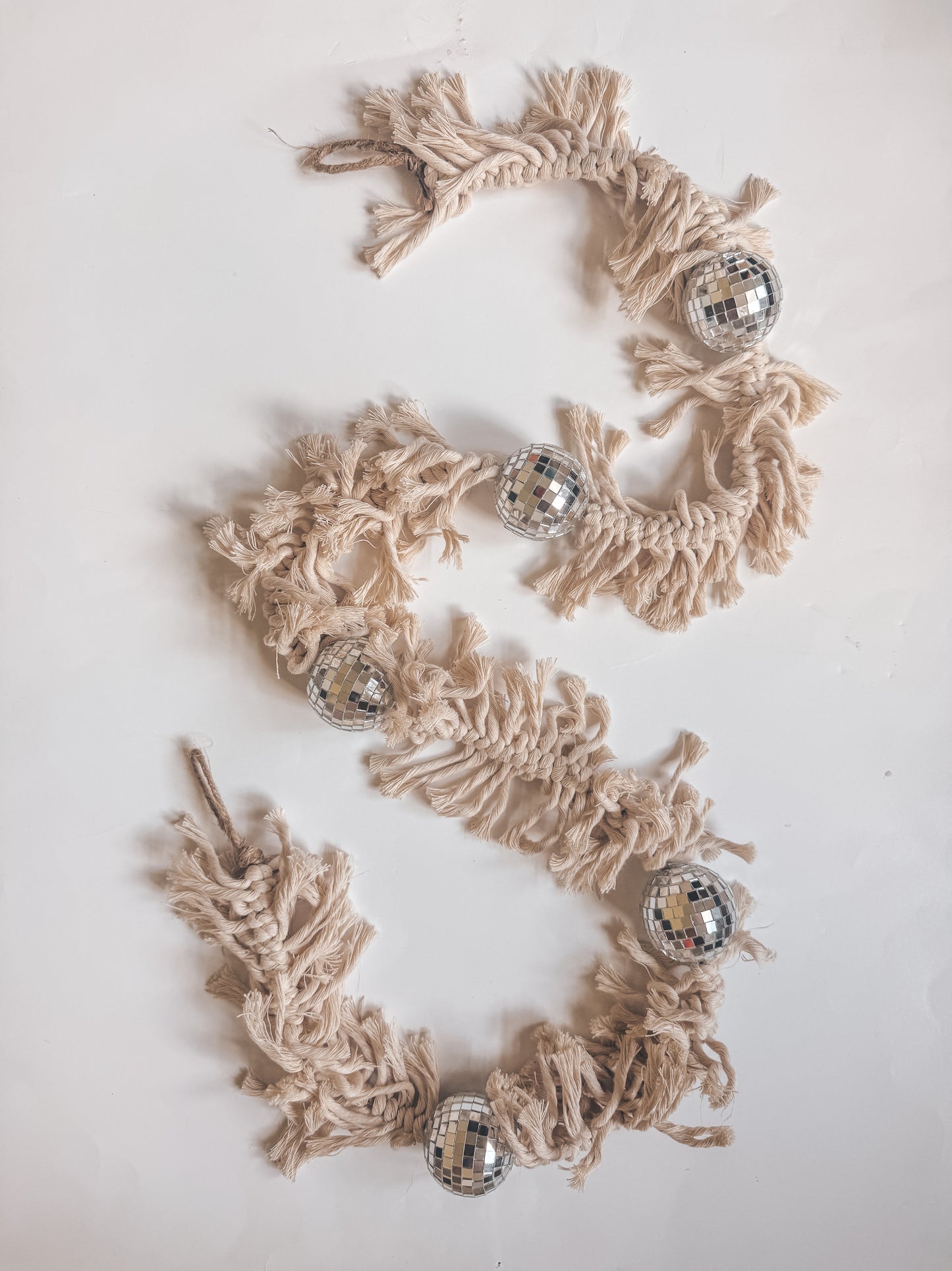 disco scrap garland
