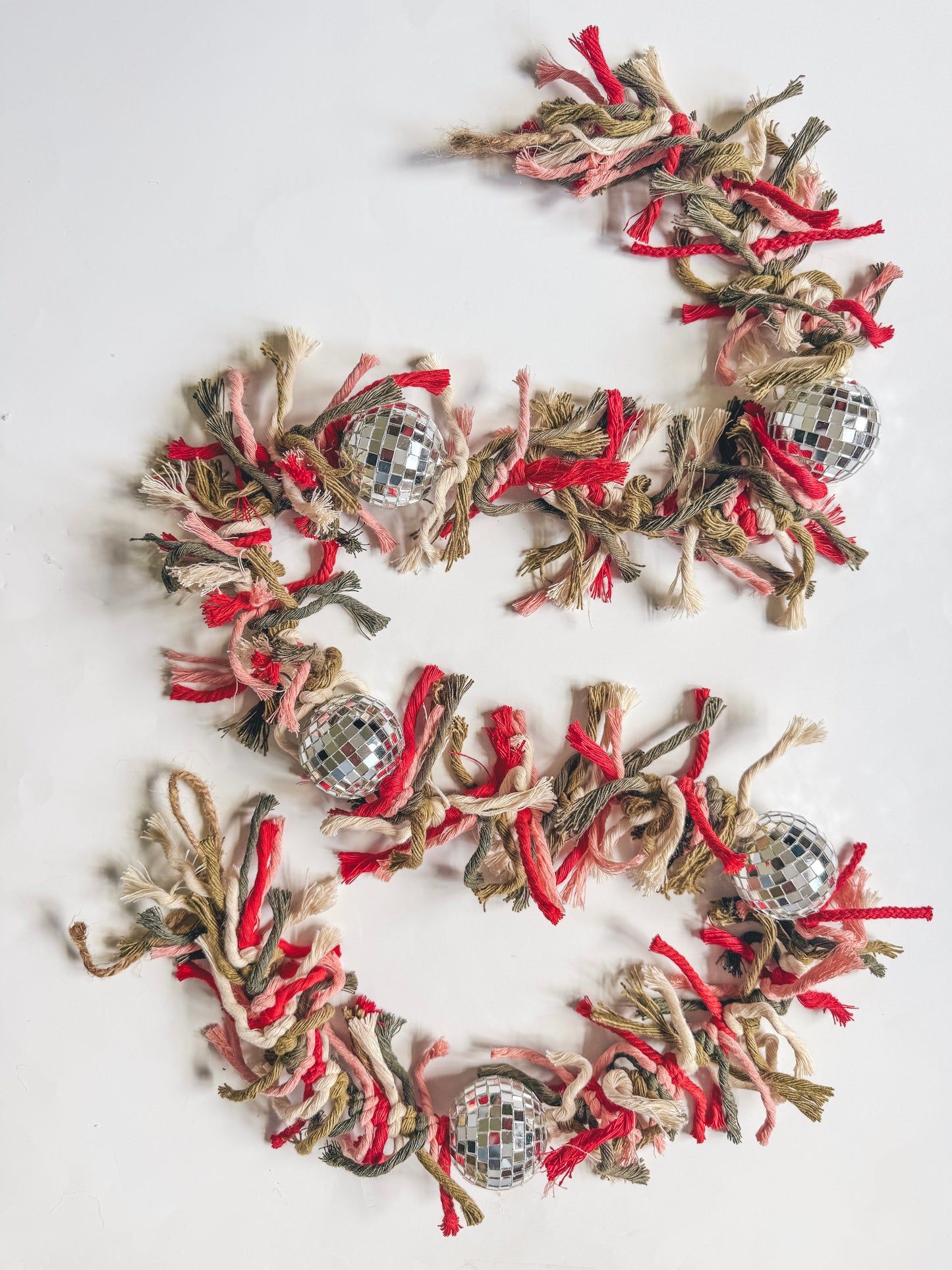 disco scrap garland