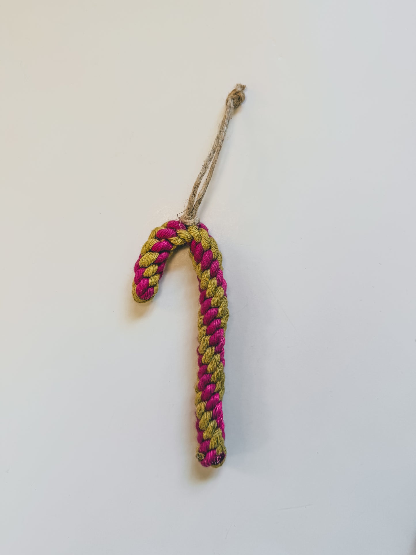 Candy cane ornaments