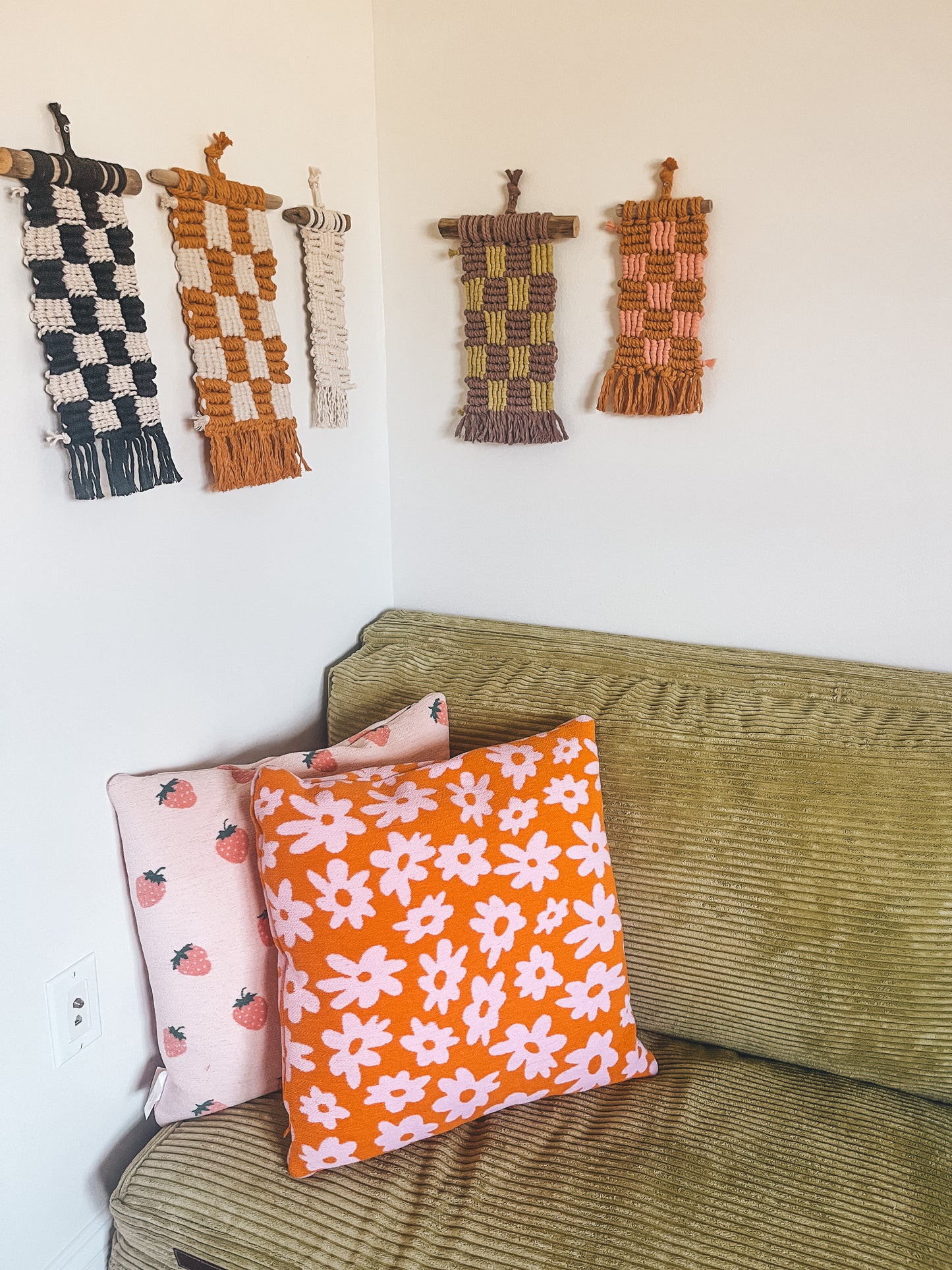 Checkered Wall Textiles