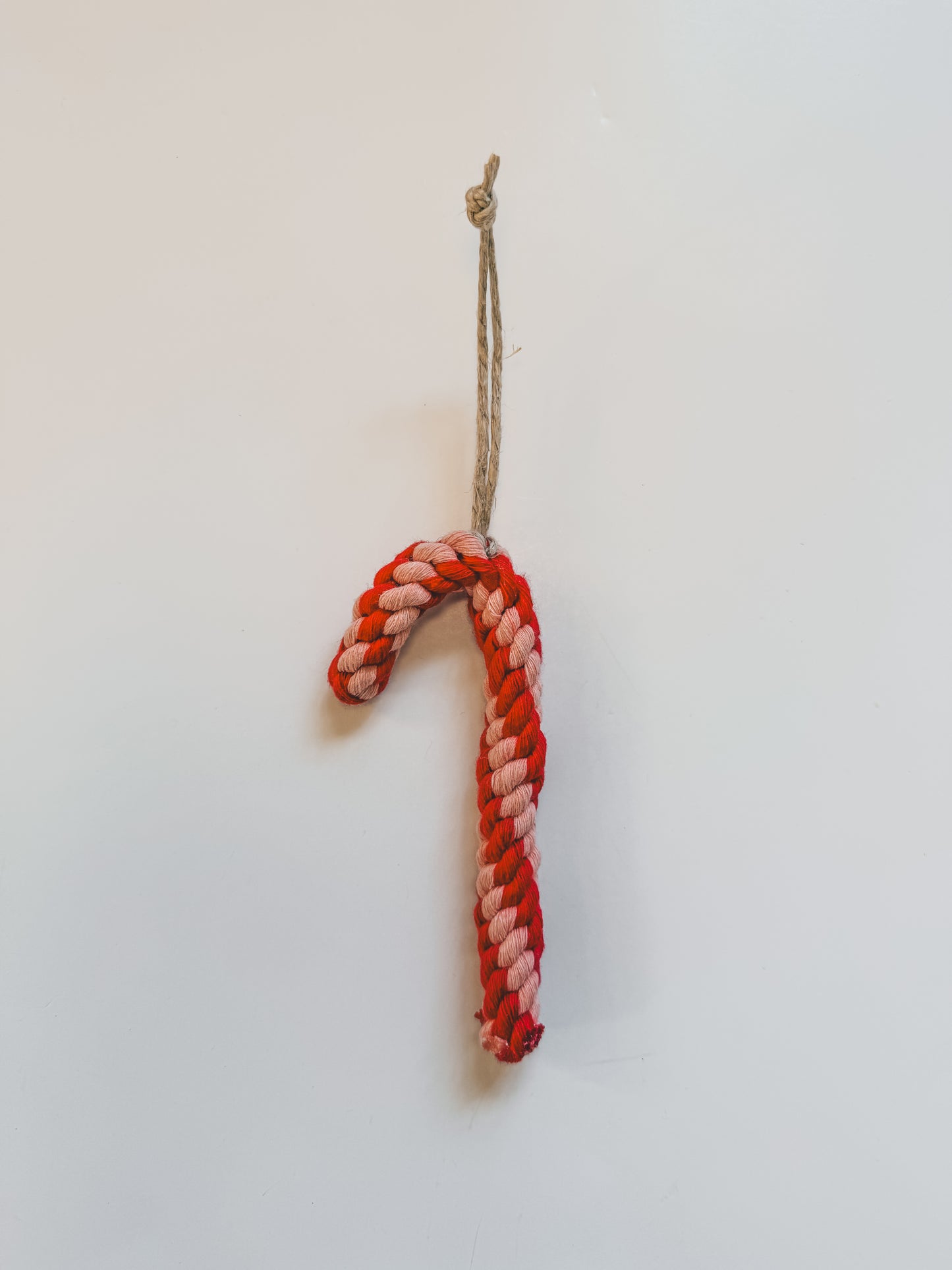 Candy cane ornaments