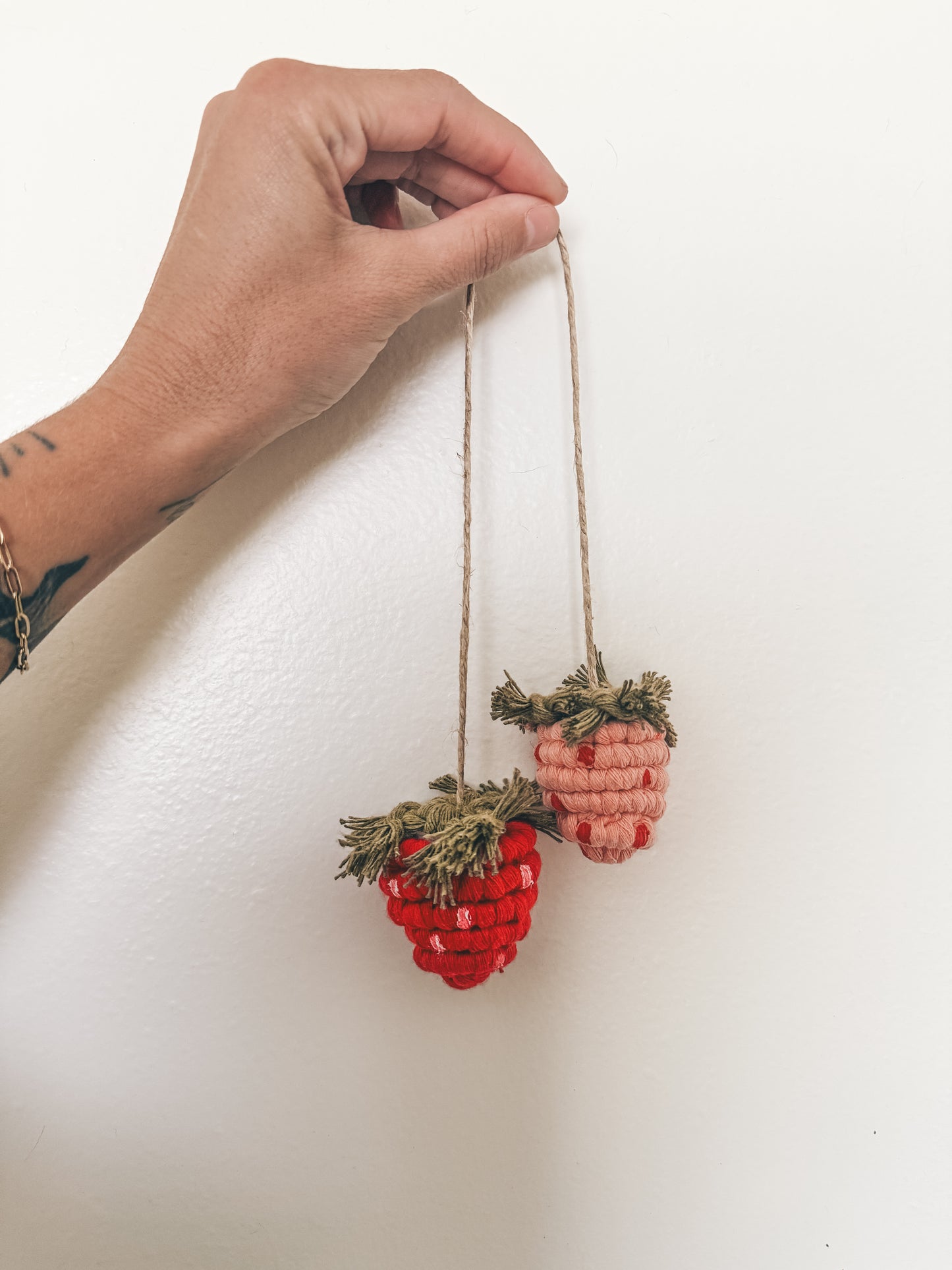 Strawberry 🍓 rearview charms