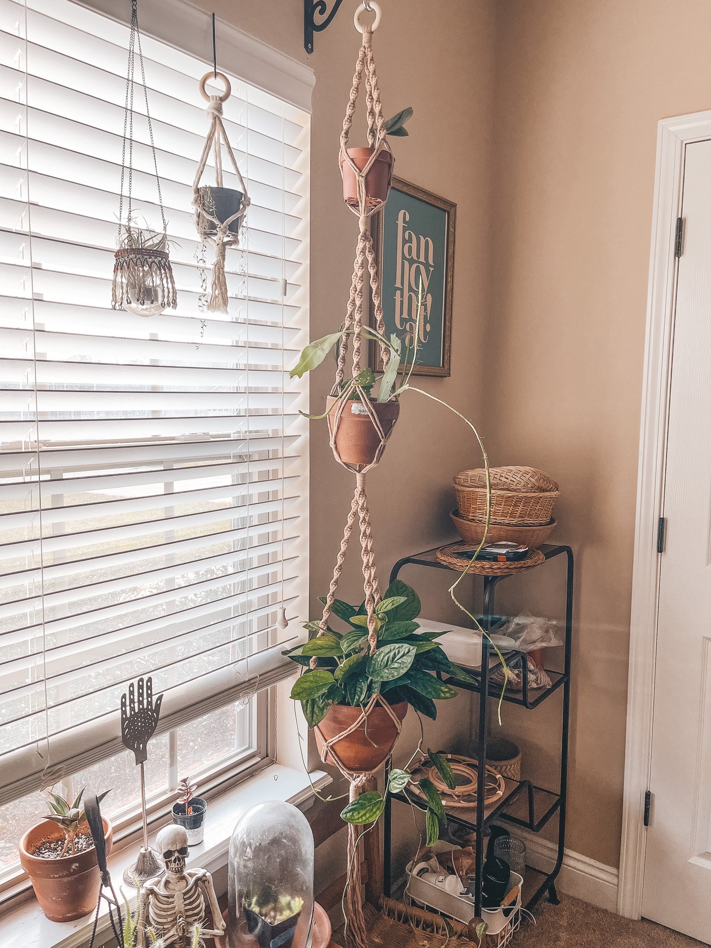 Triple Plant Hanger