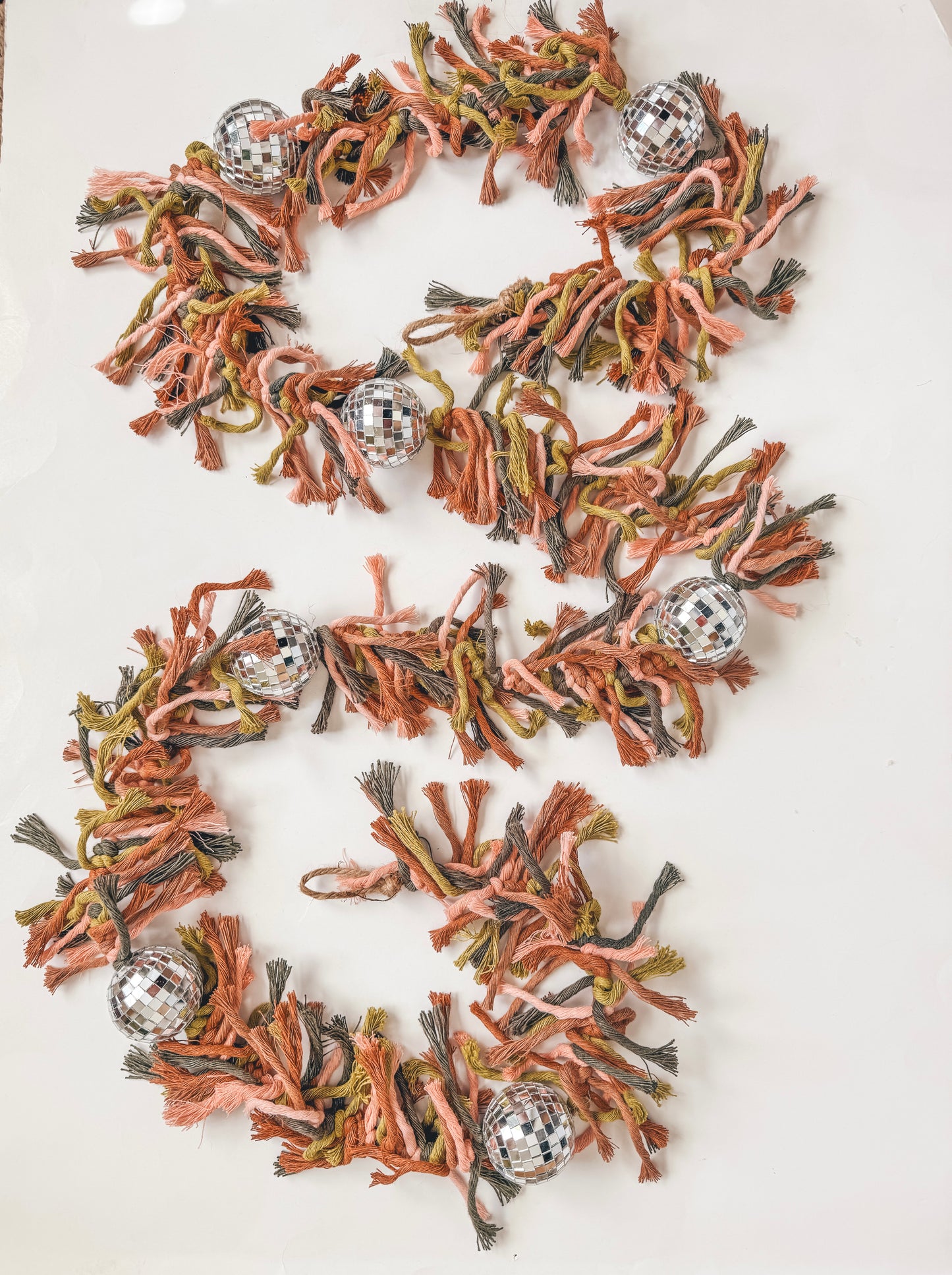 festive disco garland