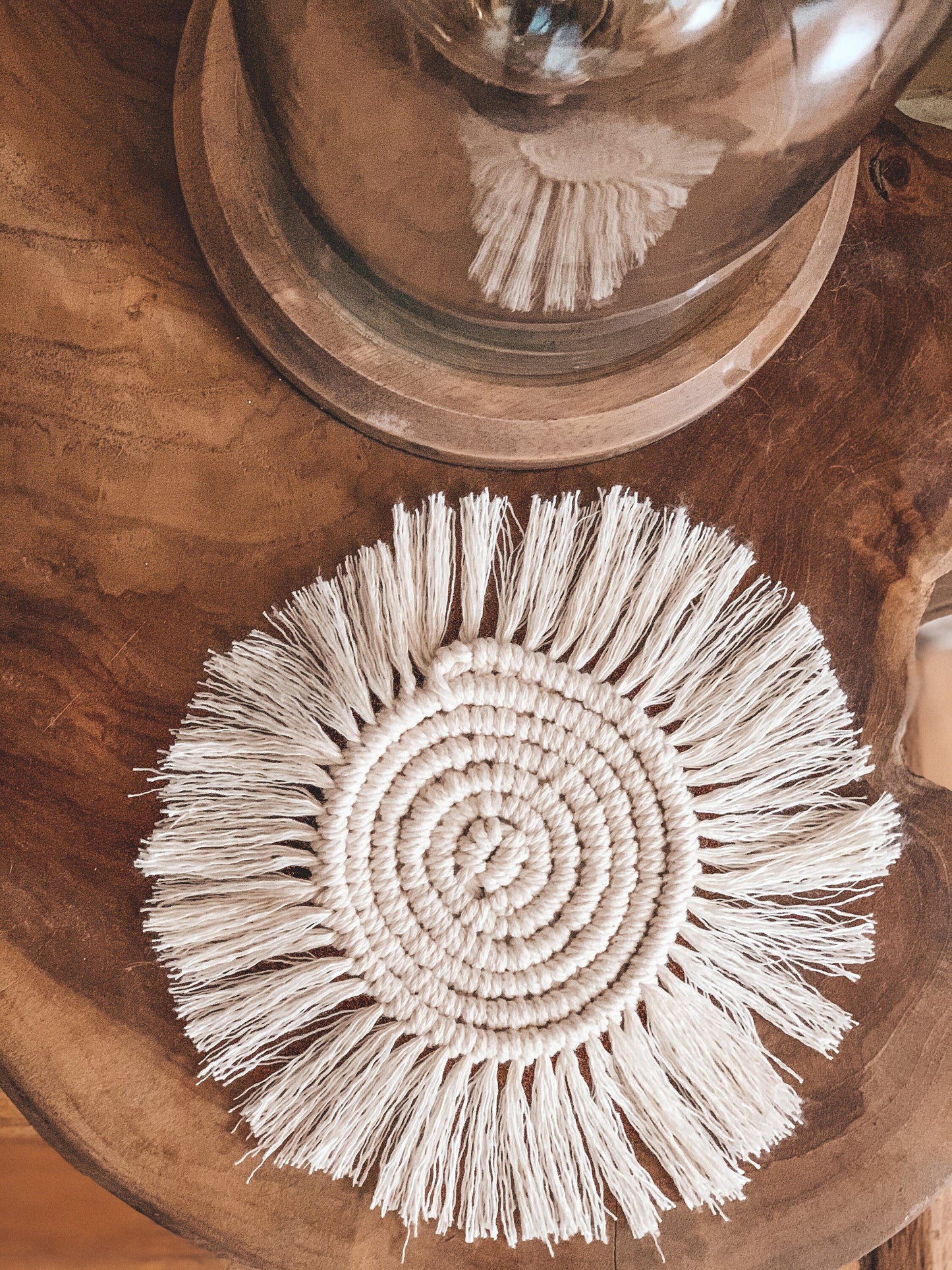 Fringe coasters