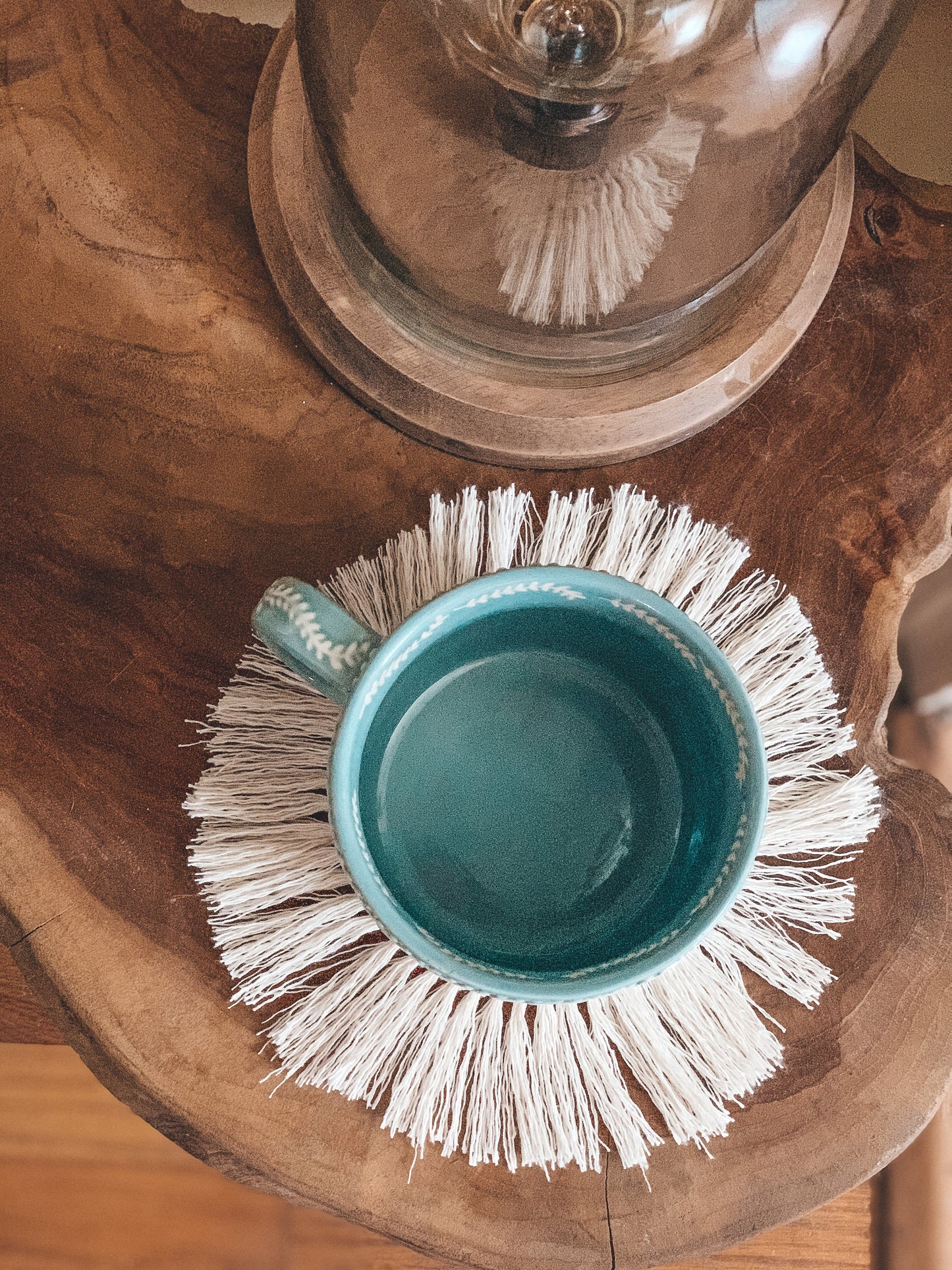 Fringe coasters