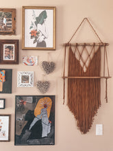 Load image into Gallery viewer, Macrame Wall Hanging Shelf
