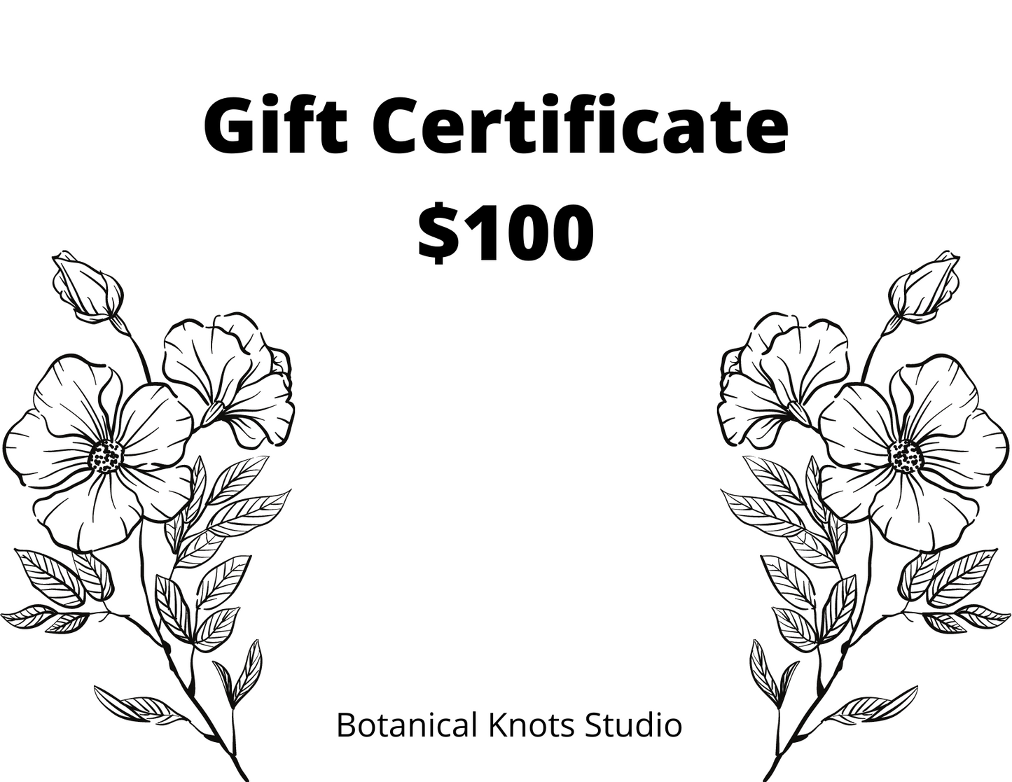 Gift Certificate