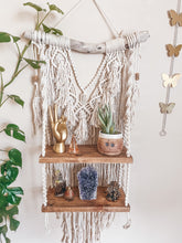 Load image into Gallery viewer, Boho Hippie Double Shelf
