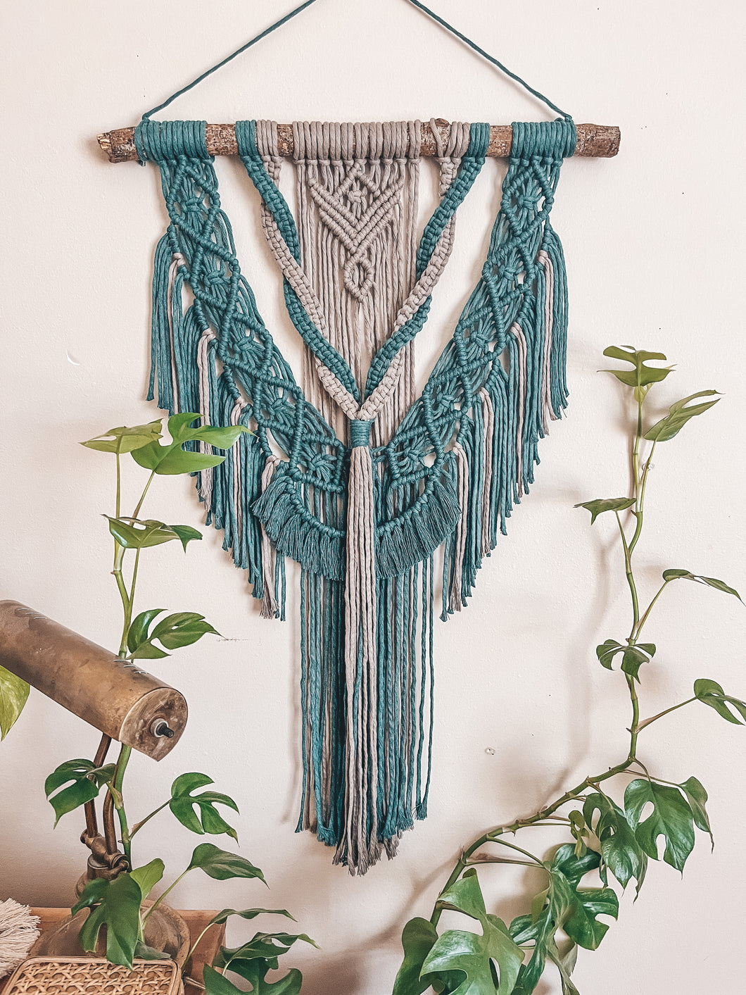 Blue/Green wall hanging